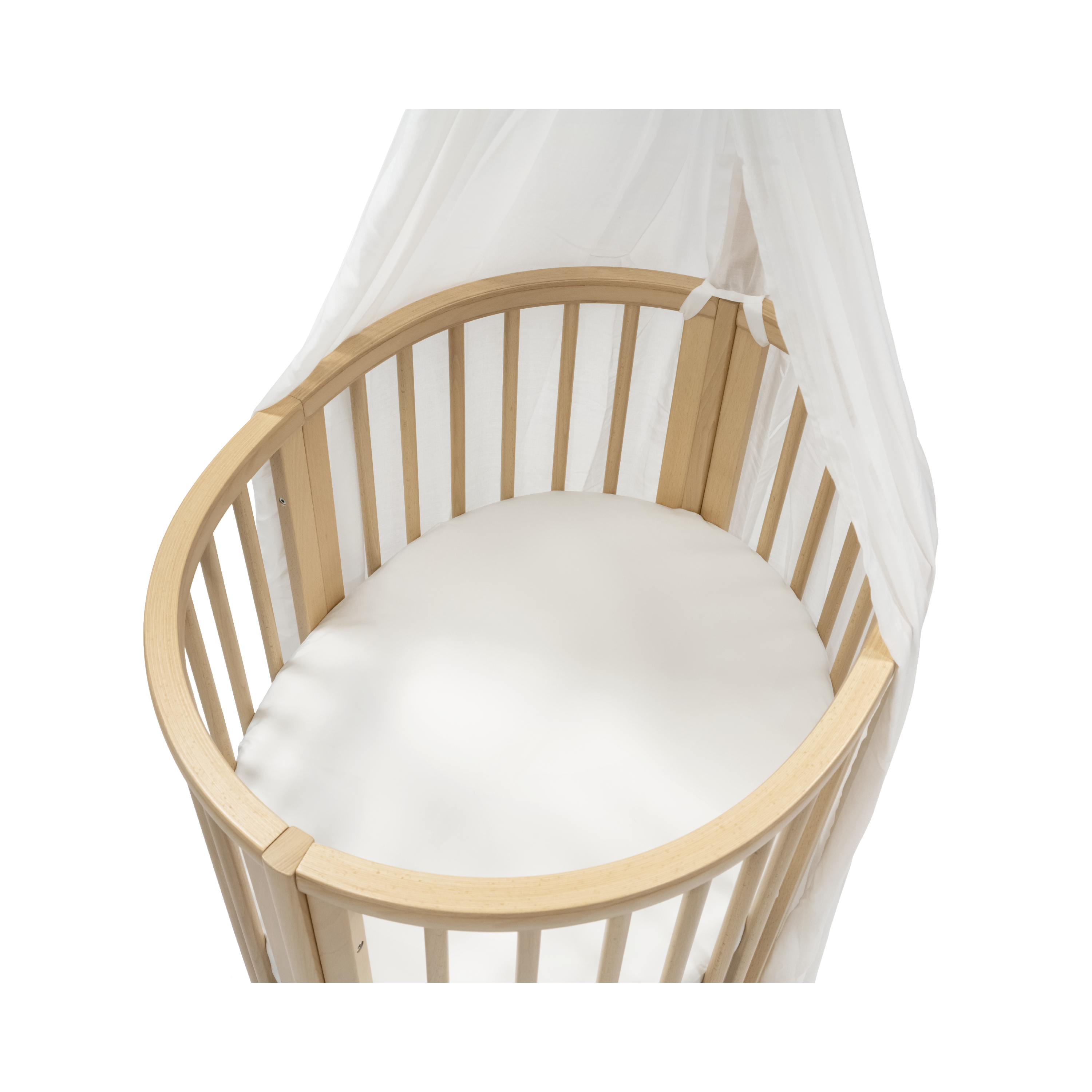 Stokke® Sleepi™ Mini Drapålakan, White, mainview galleribild 2