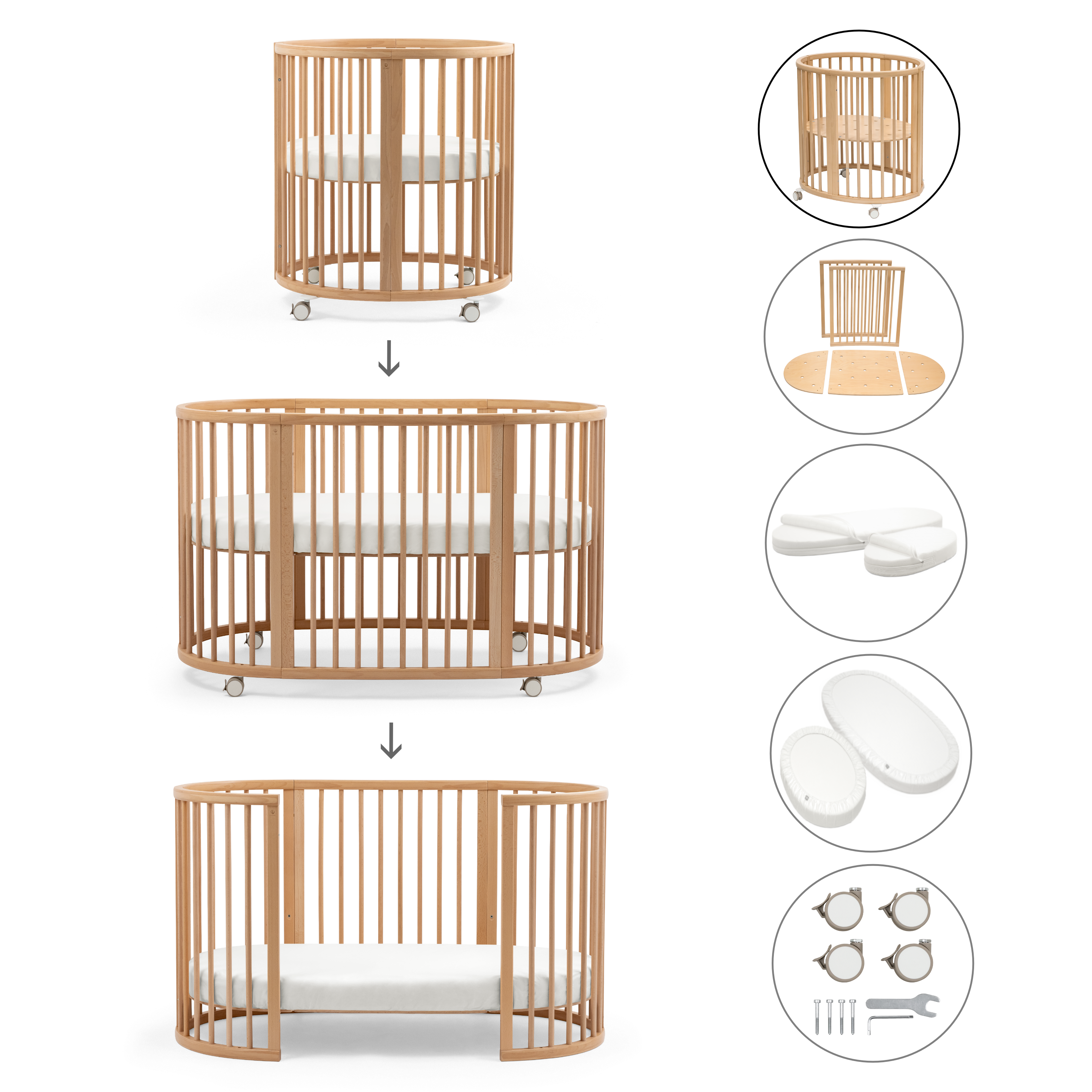 Stokke® Sleepi™ Komplett Pakke, , mainview bilde 2