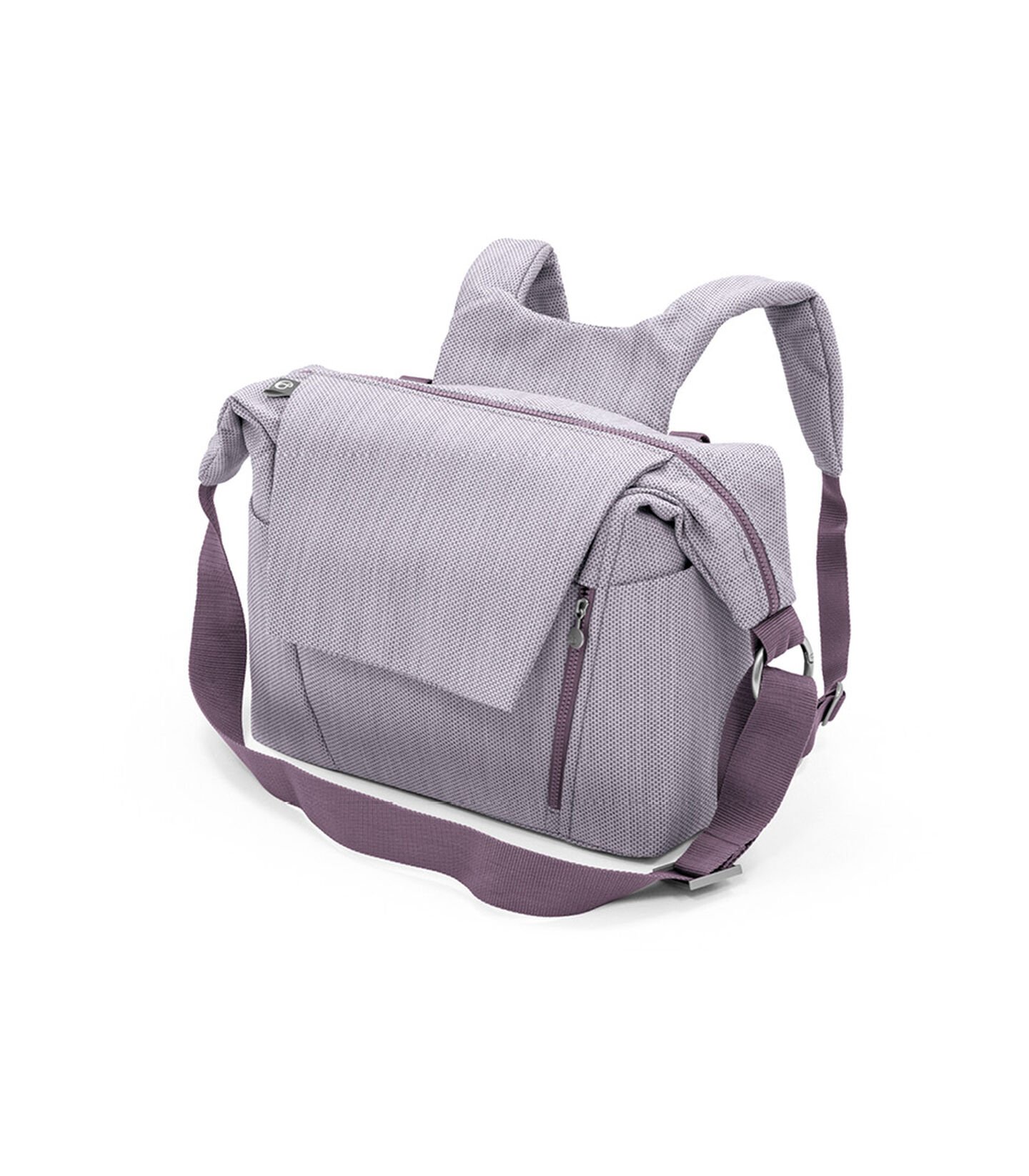Stokke® Stroller Changing Bag, Brushed Lilac. view 1