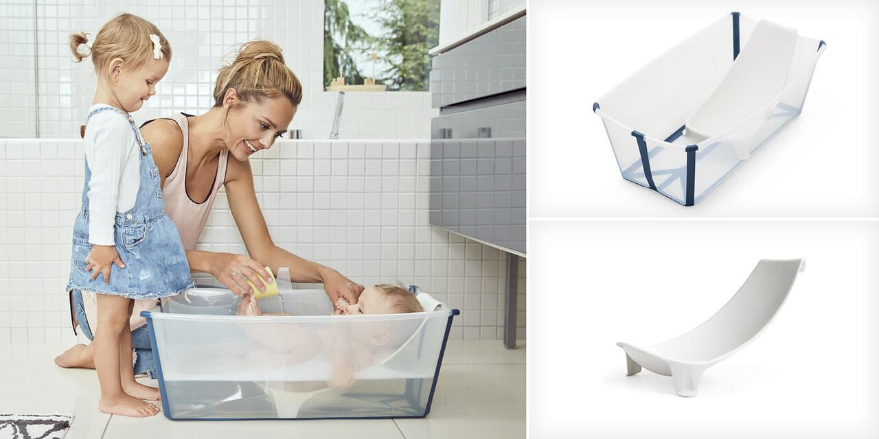 Baby bath tub stokke Foldable Bath