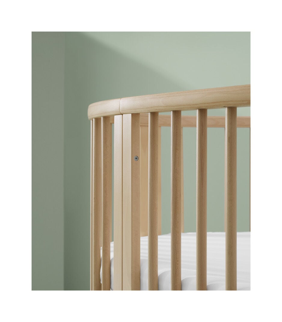 Stokke® Sleepi™ 成长型婴儿床, 天然色, mainview 图库图像 3
