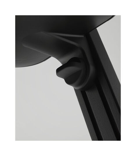 Stokke® Steps™ High Chair Black Legs with Black, Black with Black, mainview view 3