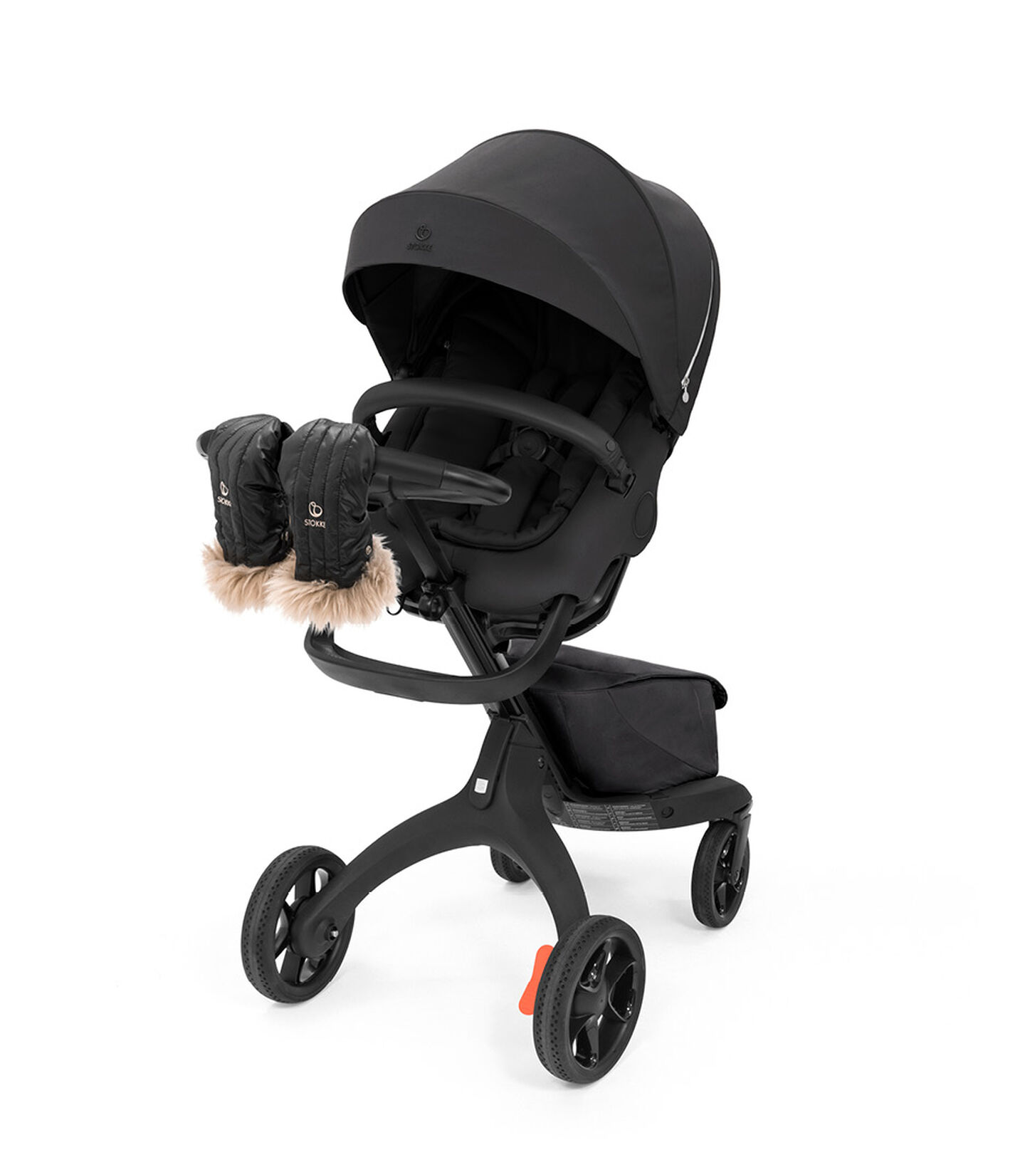 Stokke® Stroller Mittens Onyx Black, Nero Onice, mainview view 2