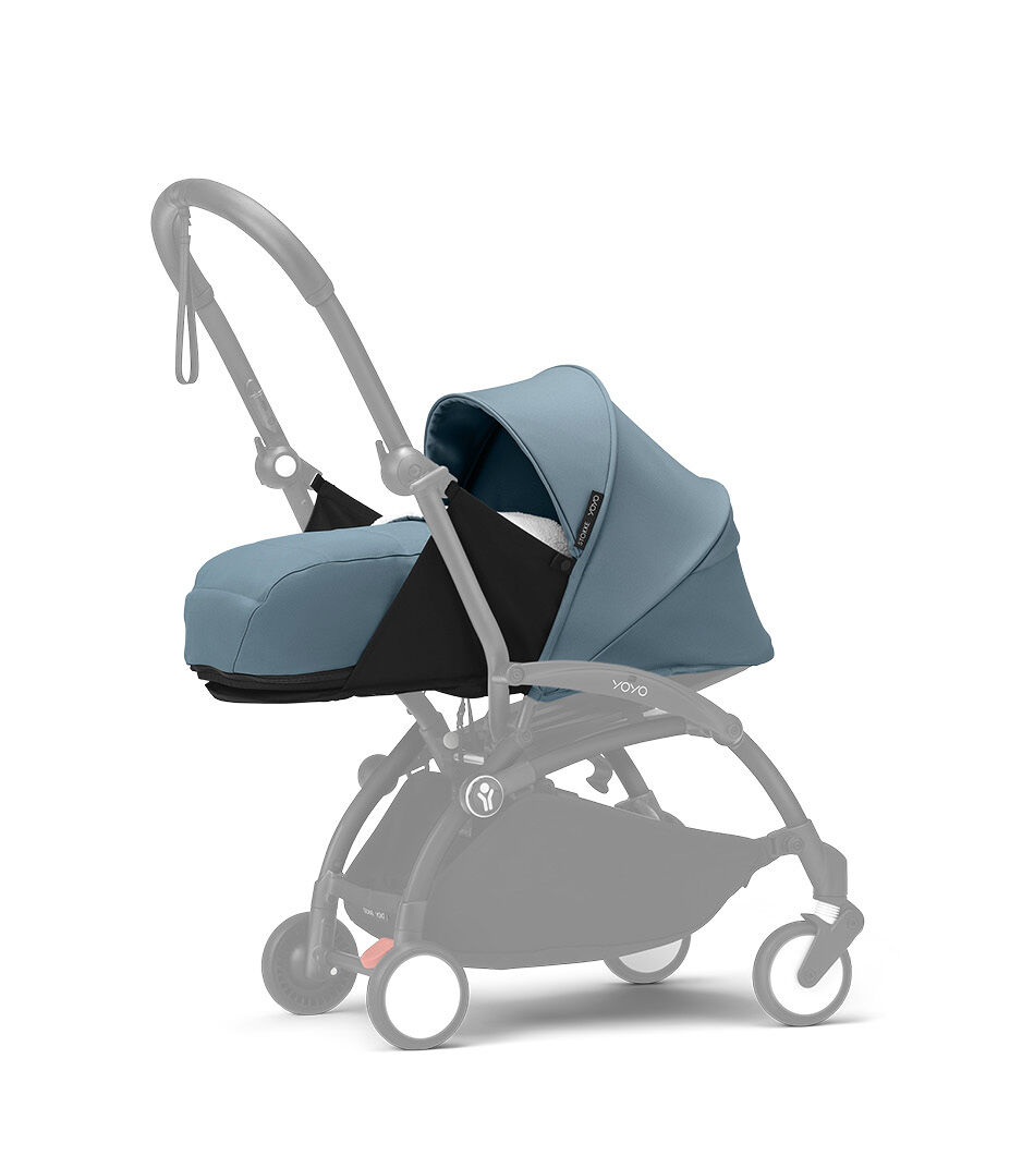 Stokke® YOYO3® 0+ Aqua. Shadowed frame (Black).