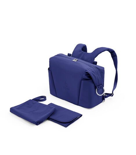 Stokke® Xplory® X Changing Bag Royal Blue What's Included . Accessories. view 3