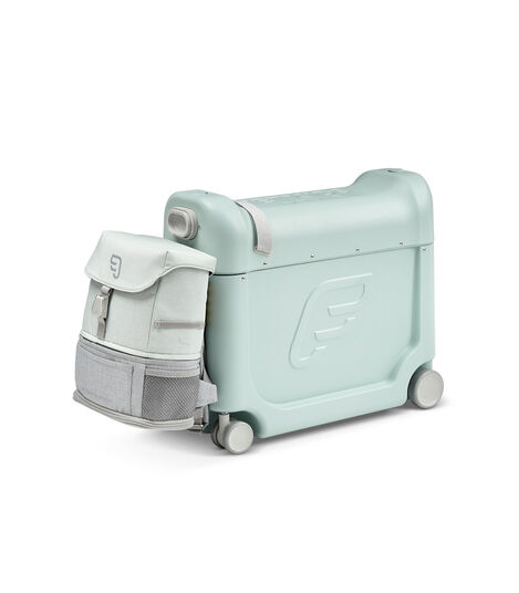 JetKids™ by Stokke® Crew BackPack on BedBox V3, Green Aurora view 9