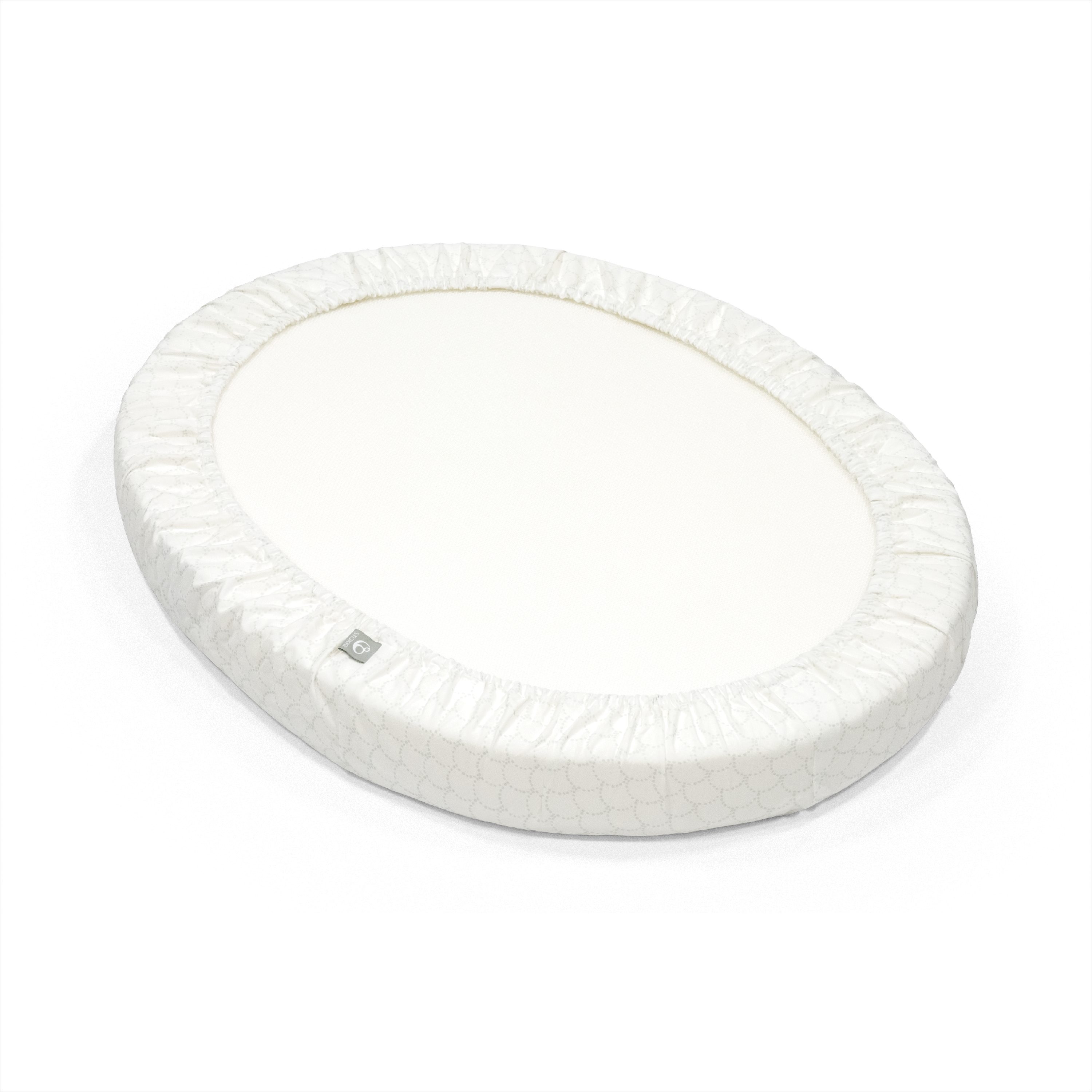 Sleepi™ Mini Fitted Sheet, Fans Grey, mainview galery image 3