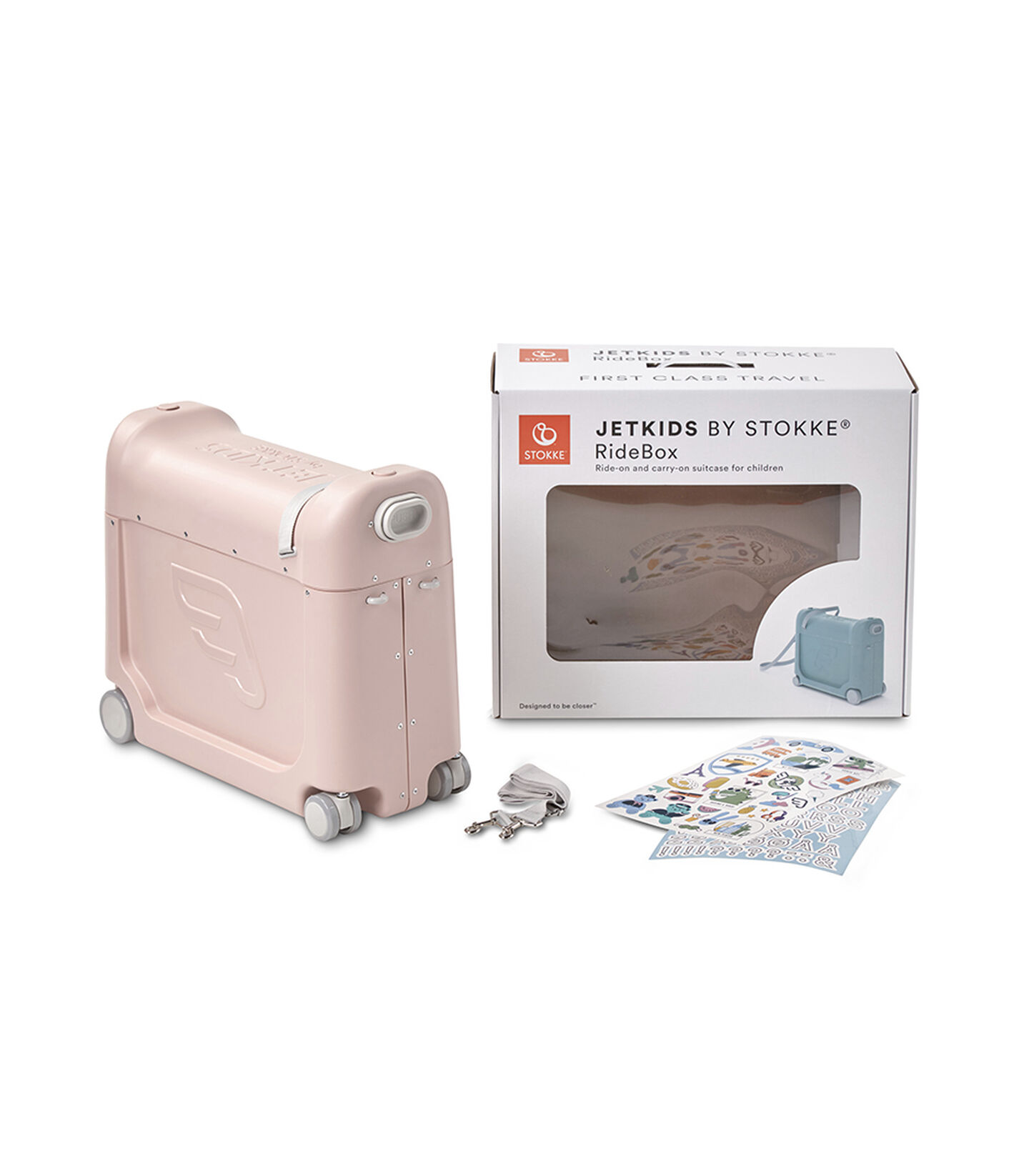 JetKids by Stokke® RideBox Pink, Rose Limonade, mainview view 7