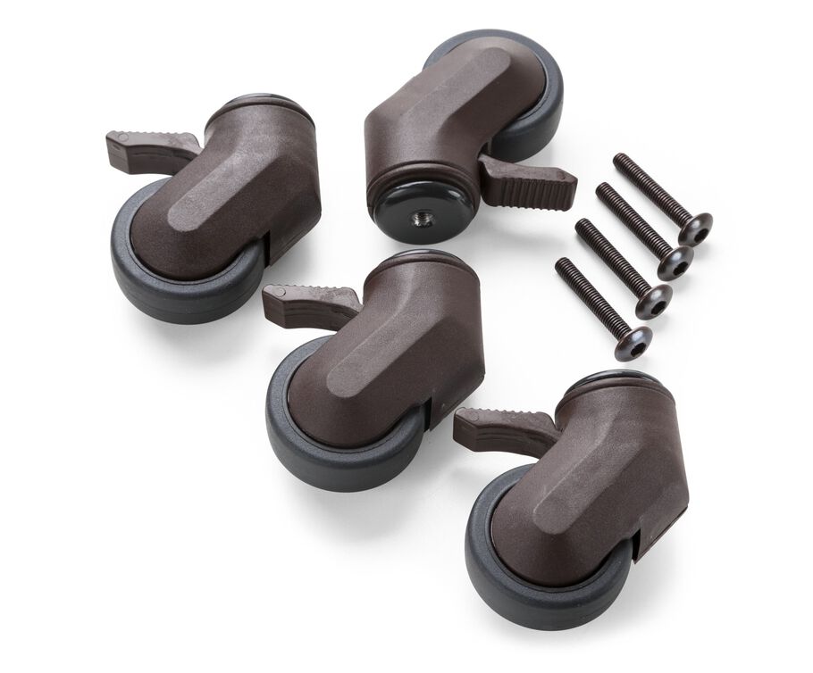 Spare part. 158400 Sleepi Screwbag brown wheels.