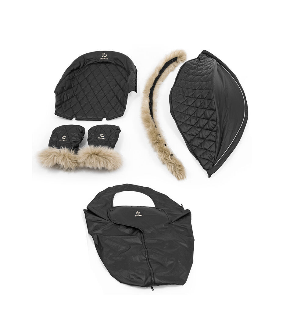 Stokke® Xplory® X Winter Kit, Schwarz, mainview Galeriebild 8