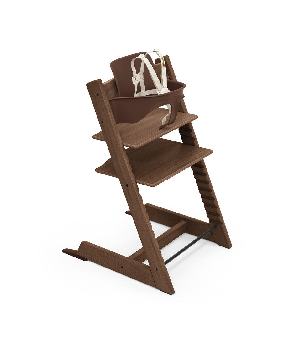 Tripp Trapp®, Oak Warm Brown,WheatCream Cush +Newborn, mainview galery image 5