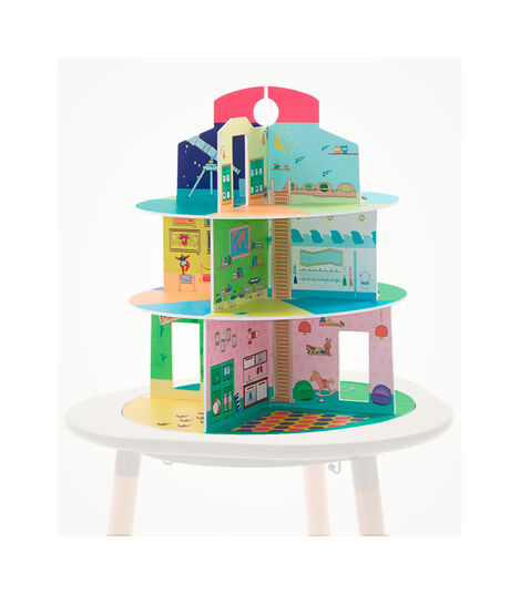 Stokke® MuTable™houten poppenhuis voor scenario's, Houten poppenhuis, mainview view 2