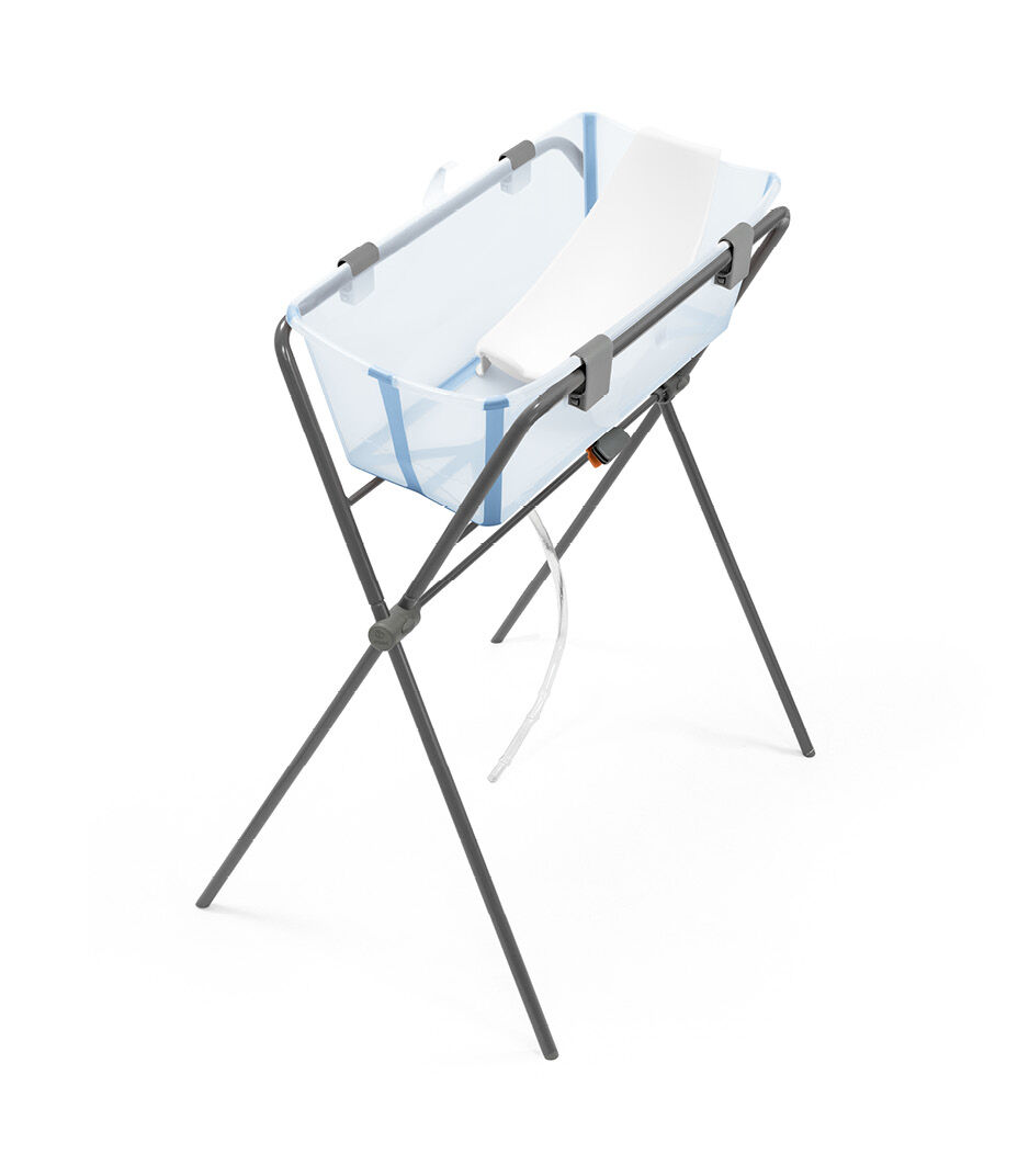 Stokke® Flexi Bath® Badekar sett med Nyfødtstøtte, Ocean Blue, mainview bilde 7