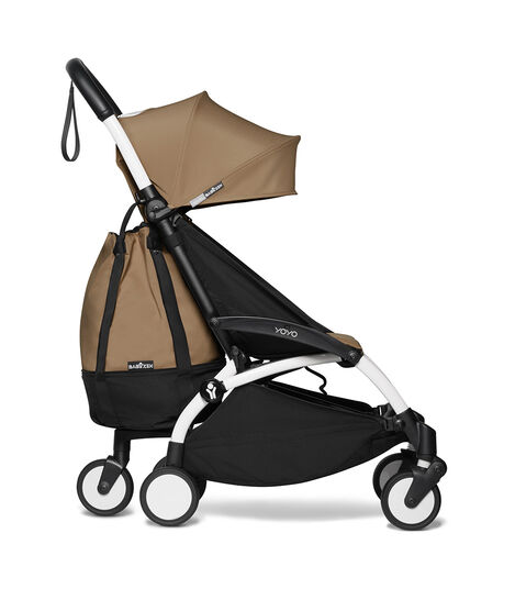 BABYZEN YOYO2 Stroller & 0+ Newborn Pack - Includes Black Frame, Taupe 6+  Color Pack & Taupe 0+ Newborn Pack - Suitable for Children Up to 48.5 Pounds