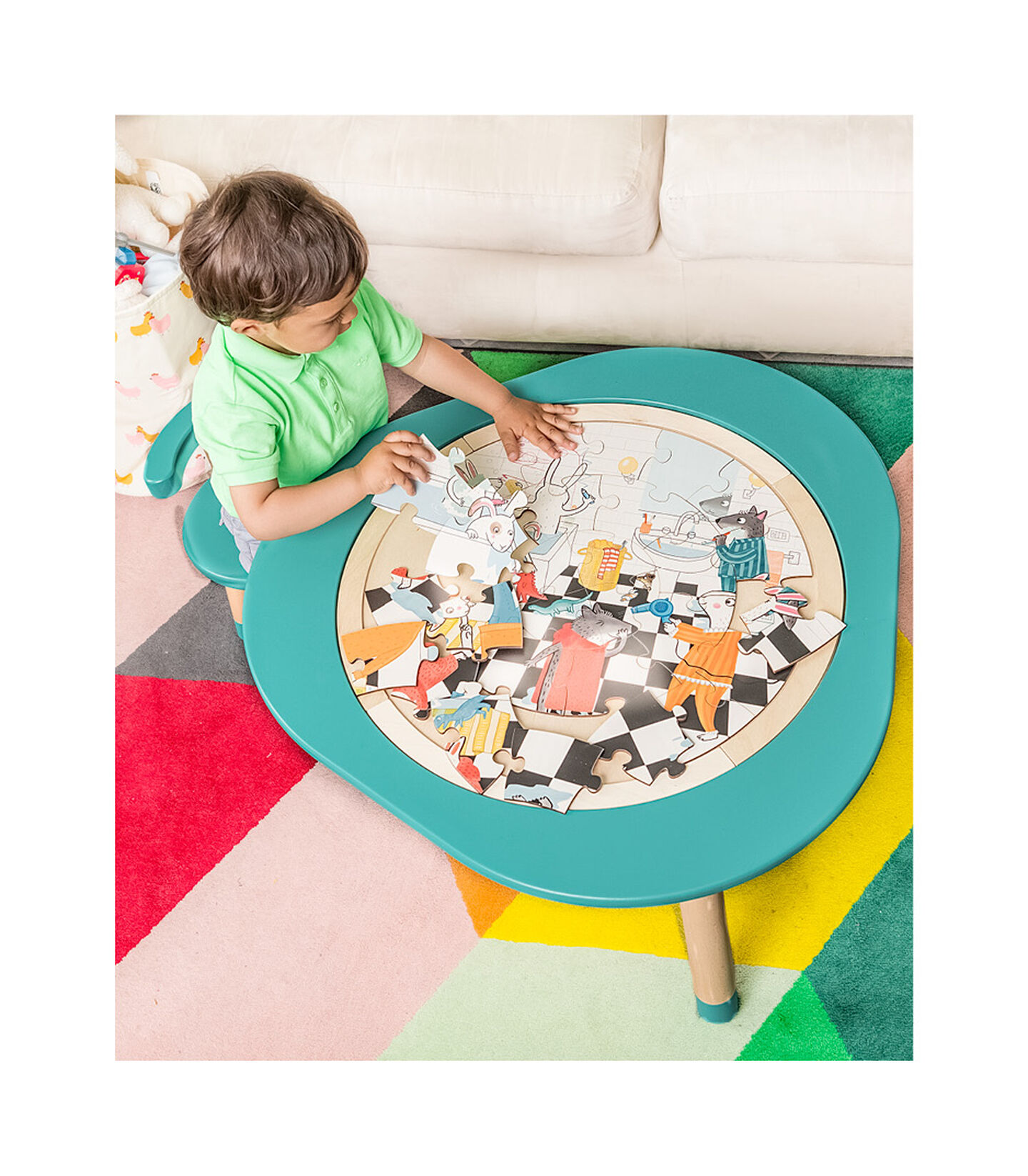 Puzzle Stokke® MuTable™, Bagno, mainview view 2