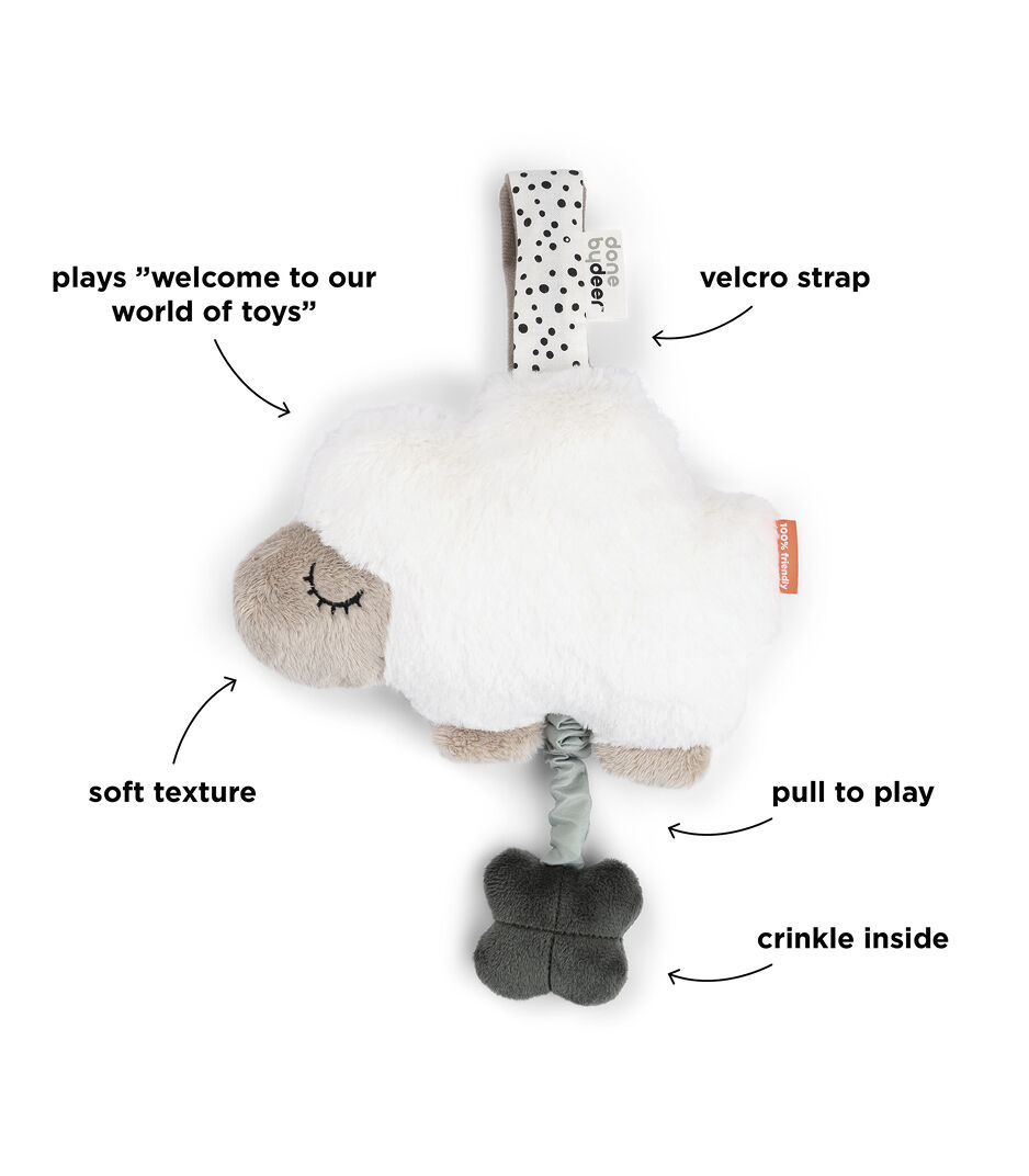 Done by Deer™ Spieluhr, Sheepy Sand, mainview Galeriebild 4
