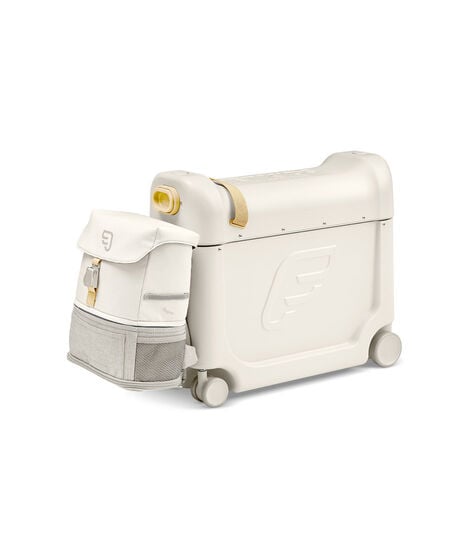 JetKids™ by Stokke® Crew BackPack on BedBox V3, Full Moon White. Bundle. view 11