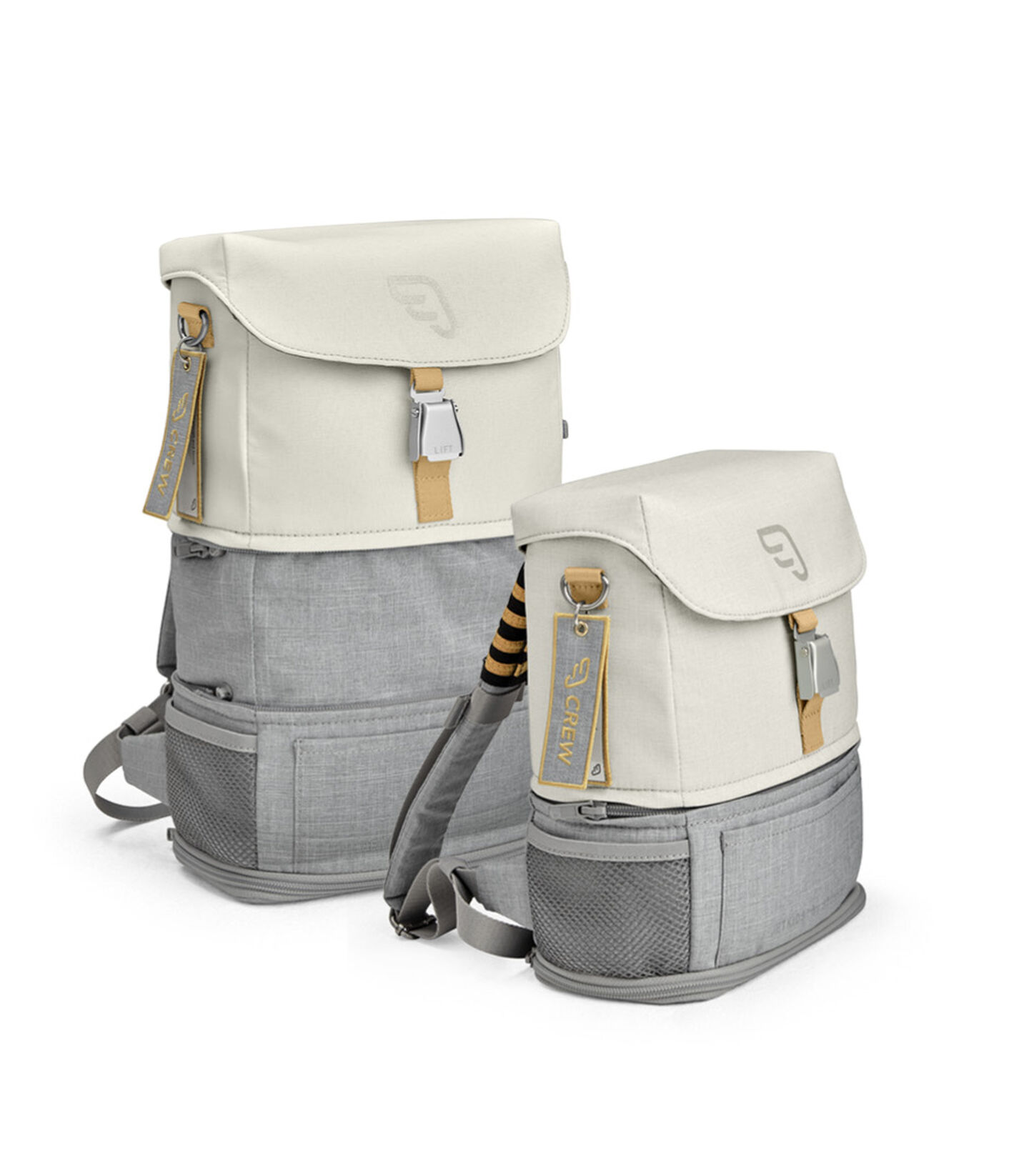 JetKids by Stokke® Crew Backpack White, Biały, mainview view 5
