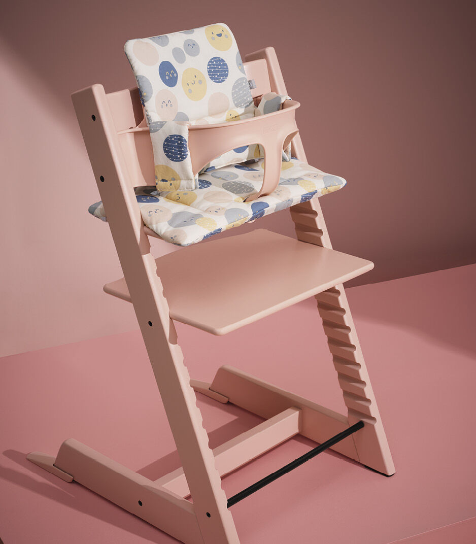 Tripp Trapp® and Baby Set Serene Pink with Classic Cushion Soul System. galery image 7