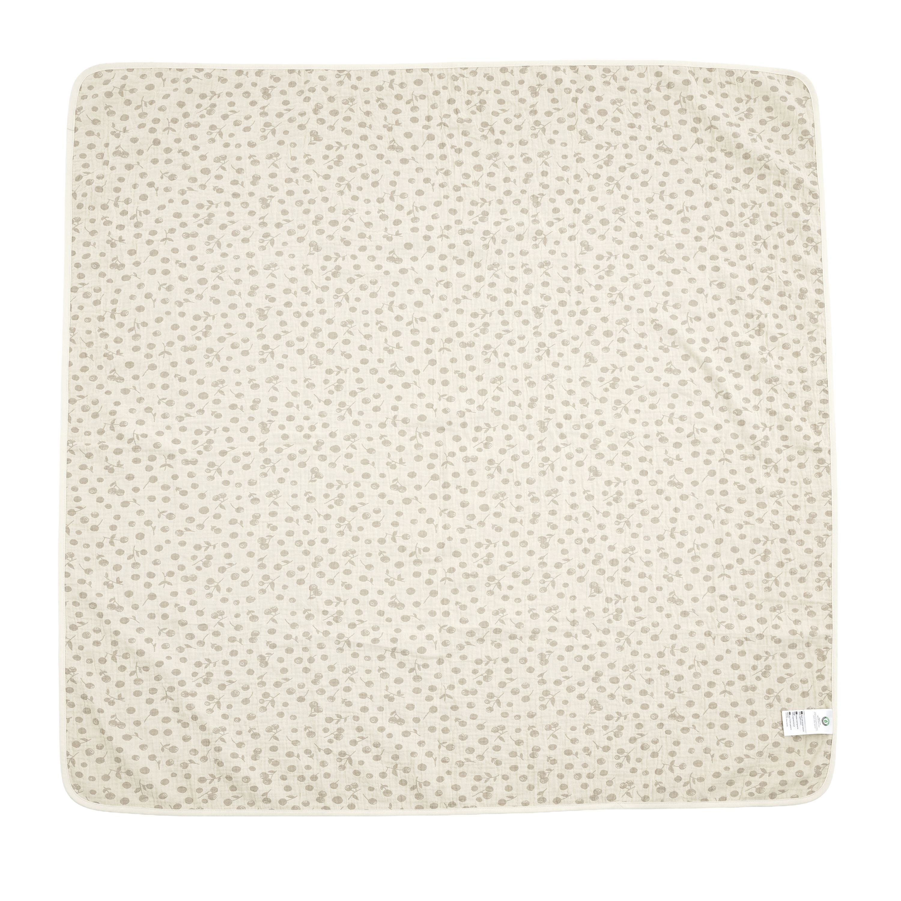 Stokke® mousseline inbakerdoek (110x110 cm) Birch Beige Berries, Birch Beige Berries, mainview