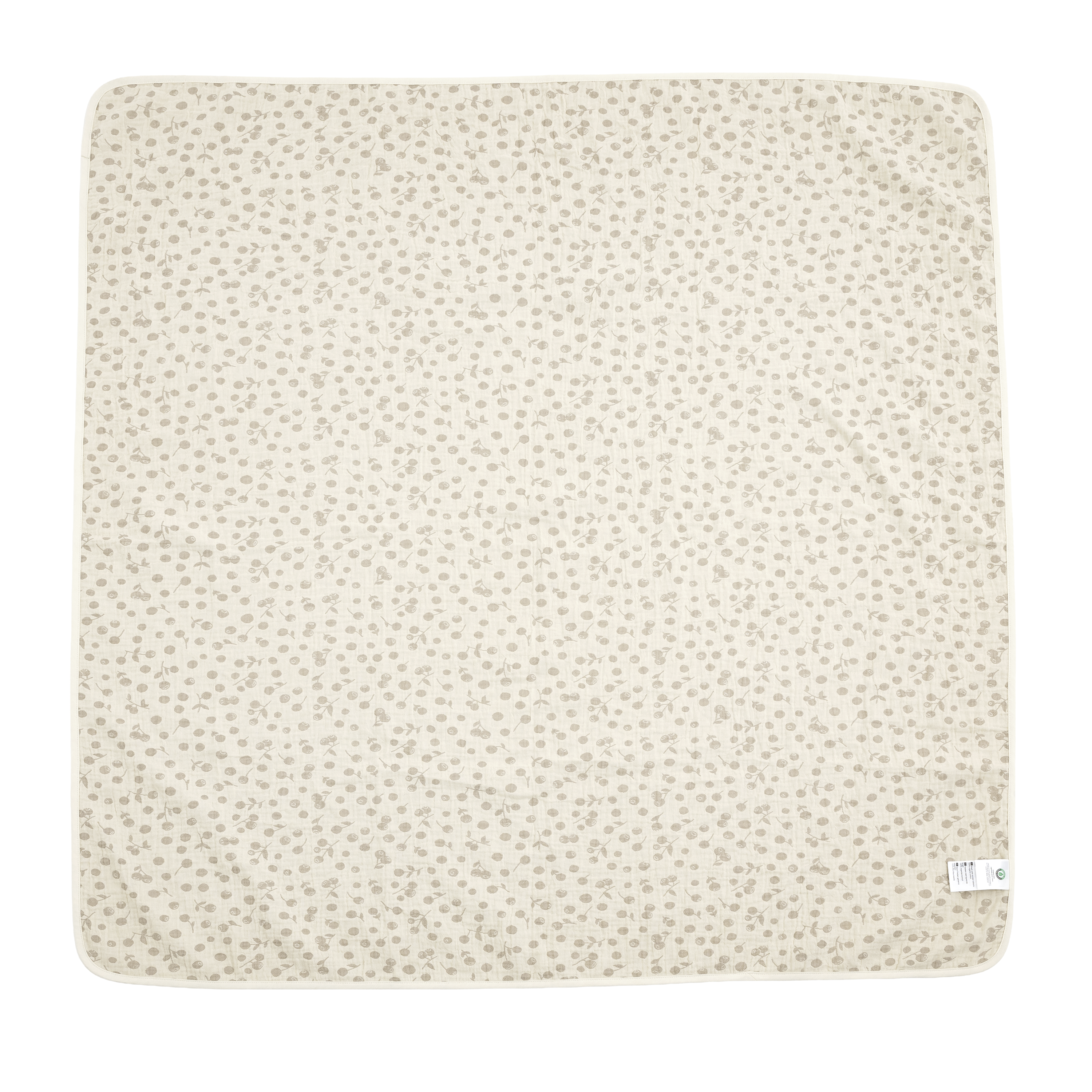 Stokke® Muslin Svøb 110x110, Birch Beige Berries, mainview billedgalleri 2