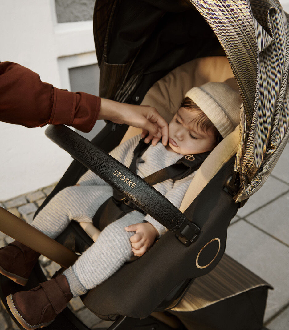 Stokke® Xplory® X Gold with Seat. Limited Edition.