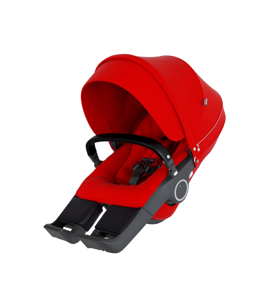 stokke stroller red