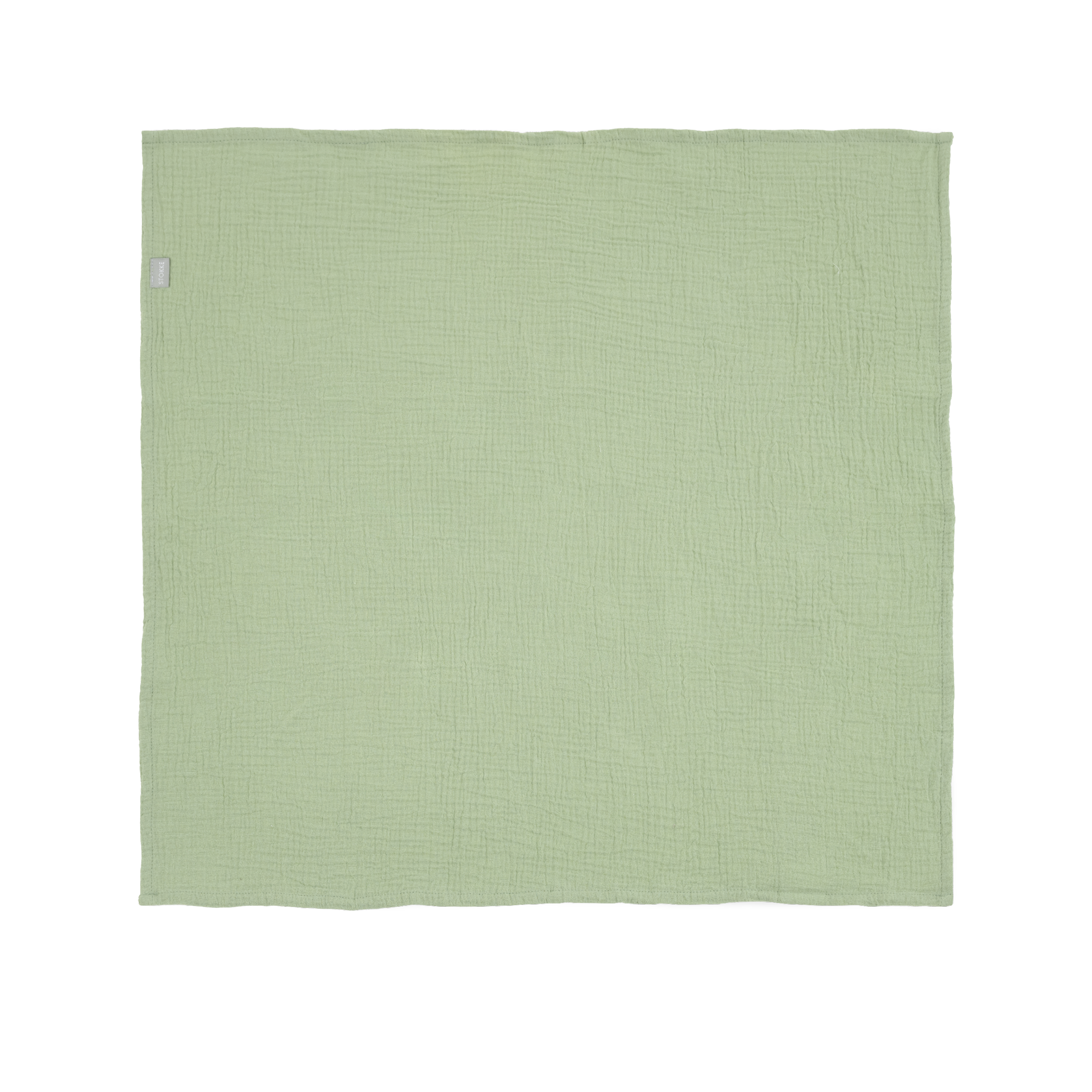 Stokke® Muslin cloth 60x60 2 Pack, Sage Green Map, mainview galery image 2