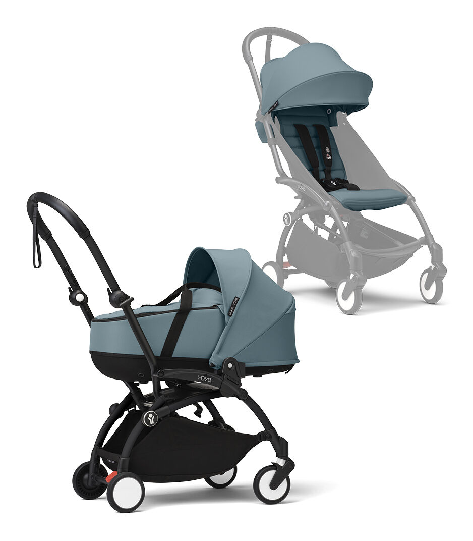 Stokke® YOYO³ stroller with newborn shell, , mainview galery image 19