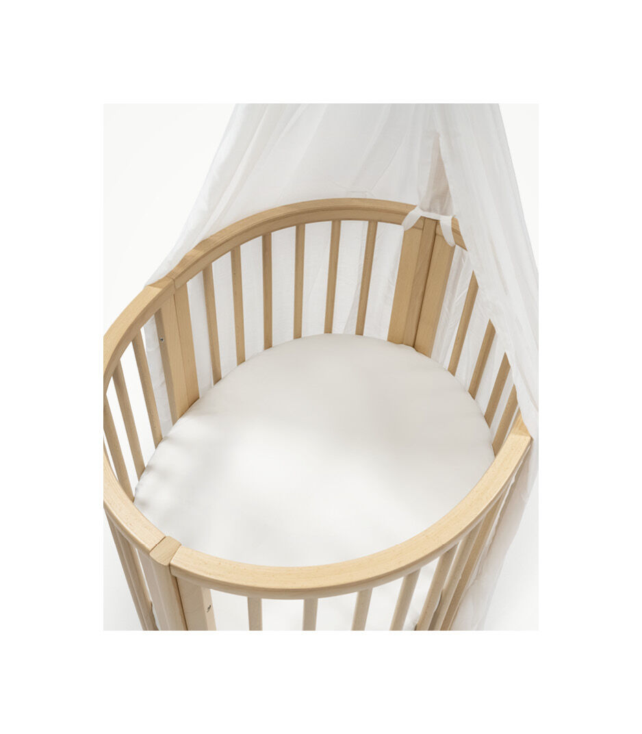 Lenzuolo con angoli per Stokke® Sleepi™ Mini V3 Bianco, Bianco, mainview