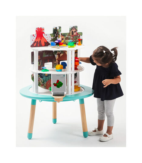 Stokke® MuTable™ Table Mint. Brick Tower Nature. view 2