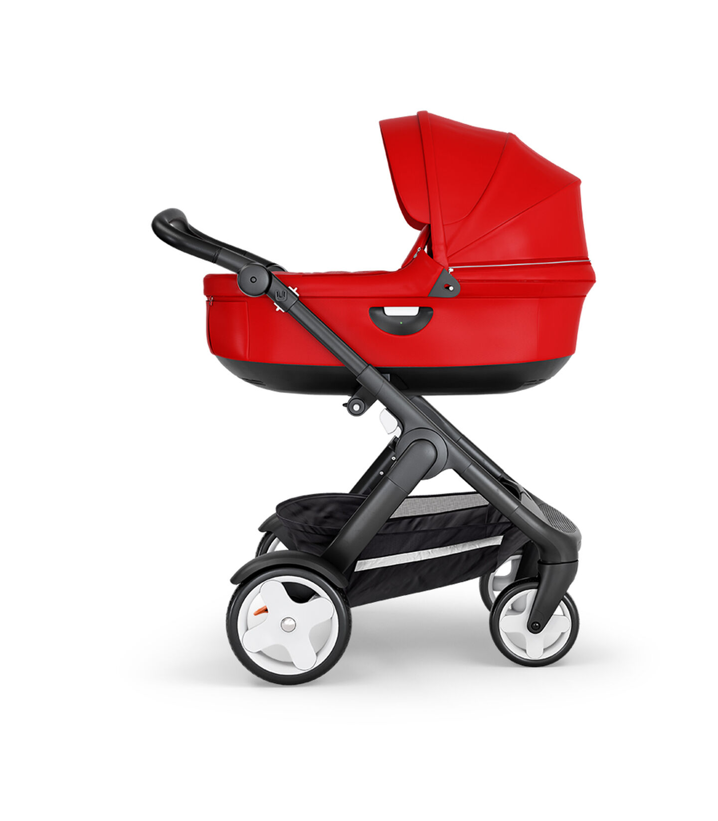 Stokke® Trailz™ Classic Black with Black Handle Red, Rojo, mainview view 2