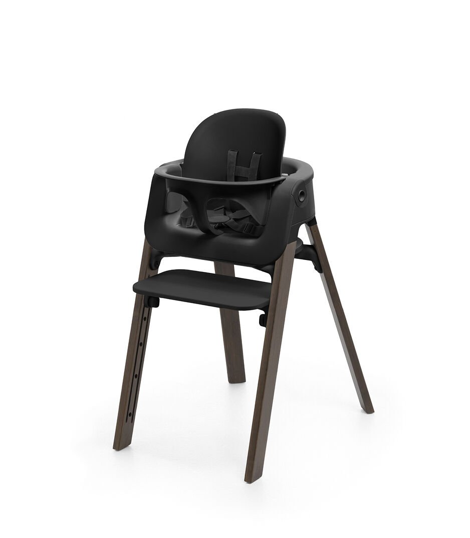 Stokke® Steps™ 高椅, Black / Warm Brown, mainview 圖庫圖像 15