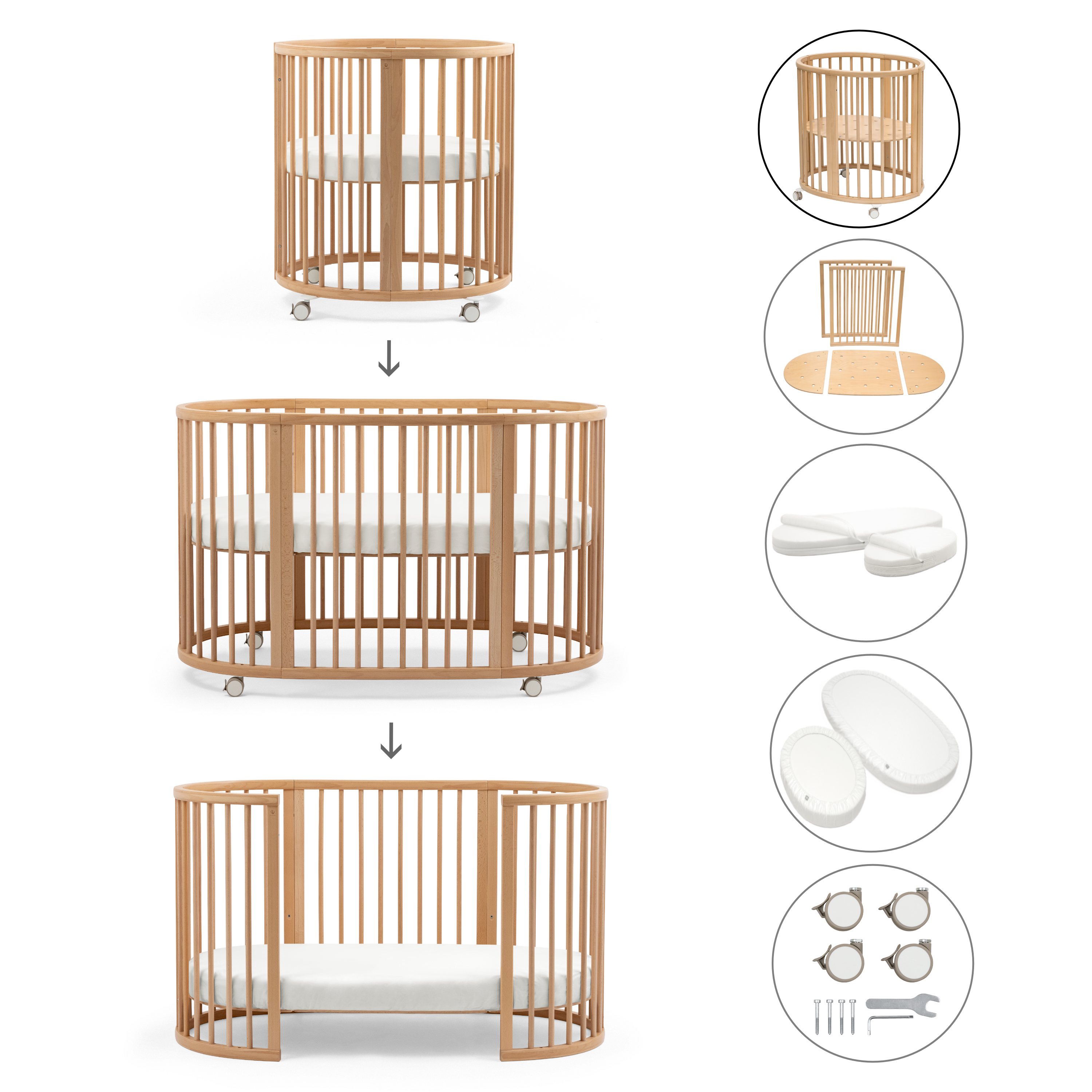 Stokke® Sleepi™ Komplett Pakke, , mainview bilde 2
