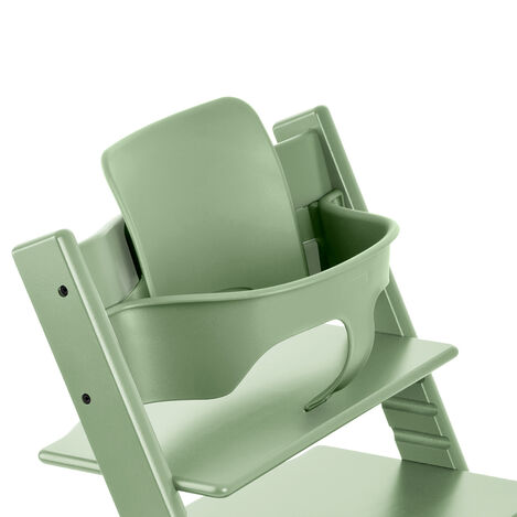Tripp Trapp&reg;, Moss Green, with Baby Set Moss Green. Detail.