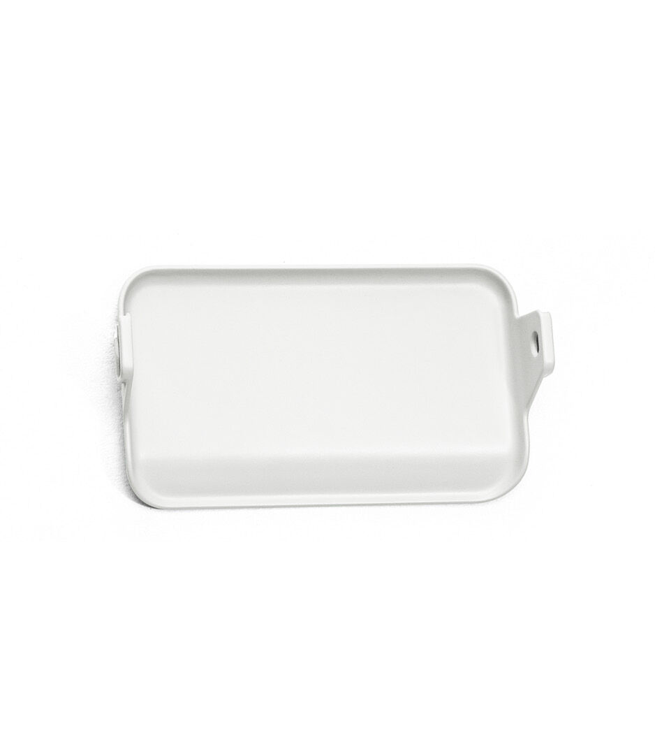 Stokke® Clikk™ Foot Plate in White. Available as Spare part. galery image 1