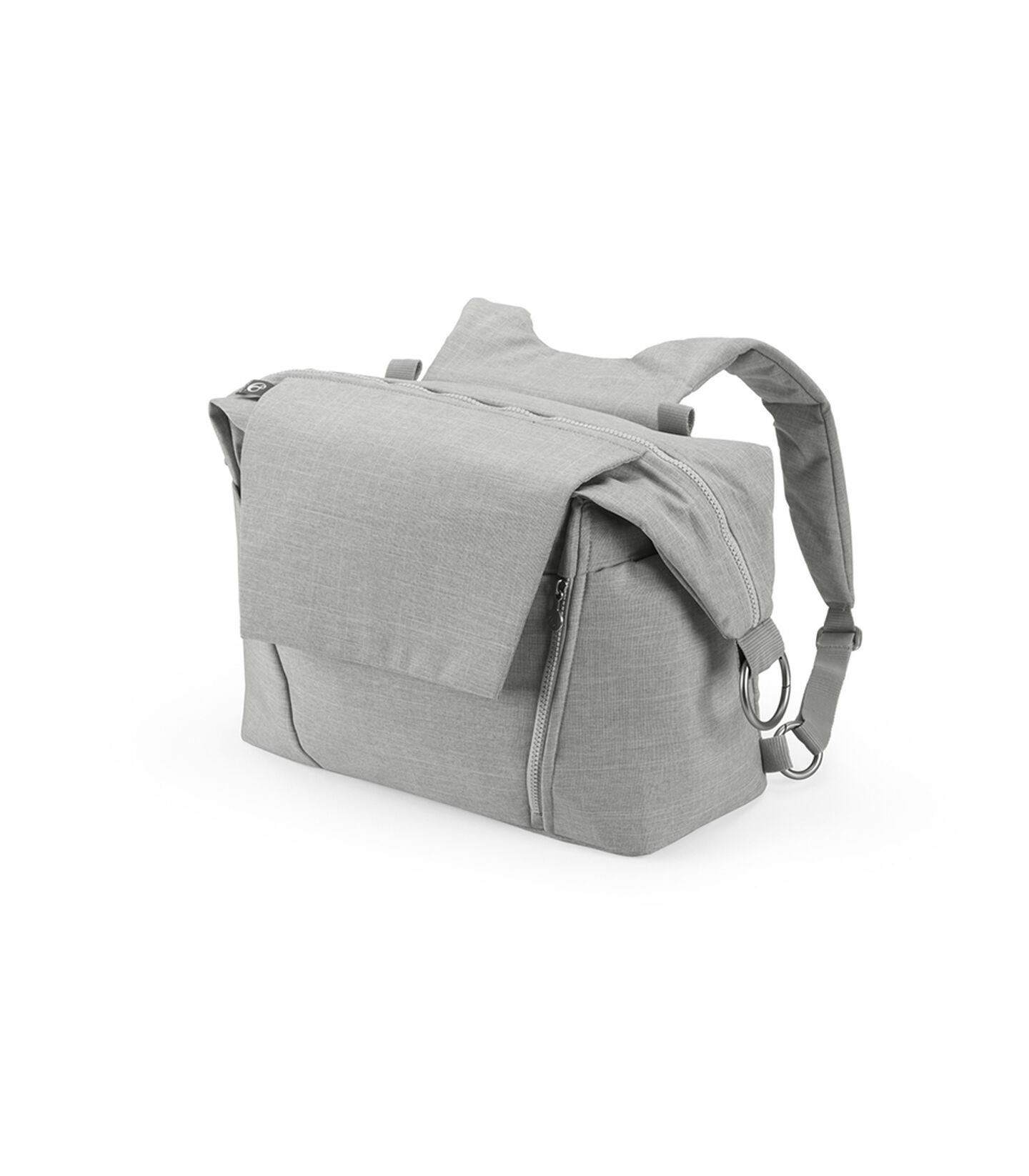 Stokke®, сумка для мамы, цвет Серый меланж (Grey Melange), Серый Меланж, mainview view 1