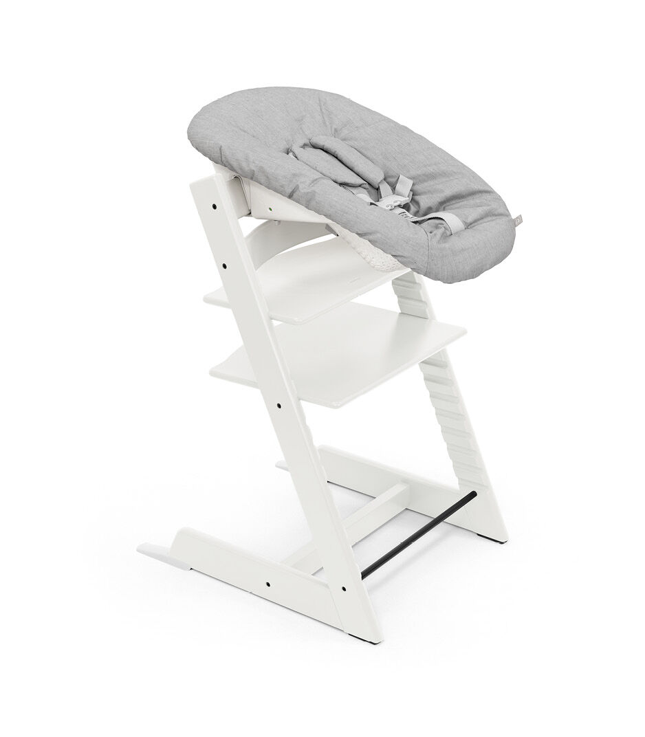 Tripp Trapp® high chair White with Newborn Set, Active. galery image 9