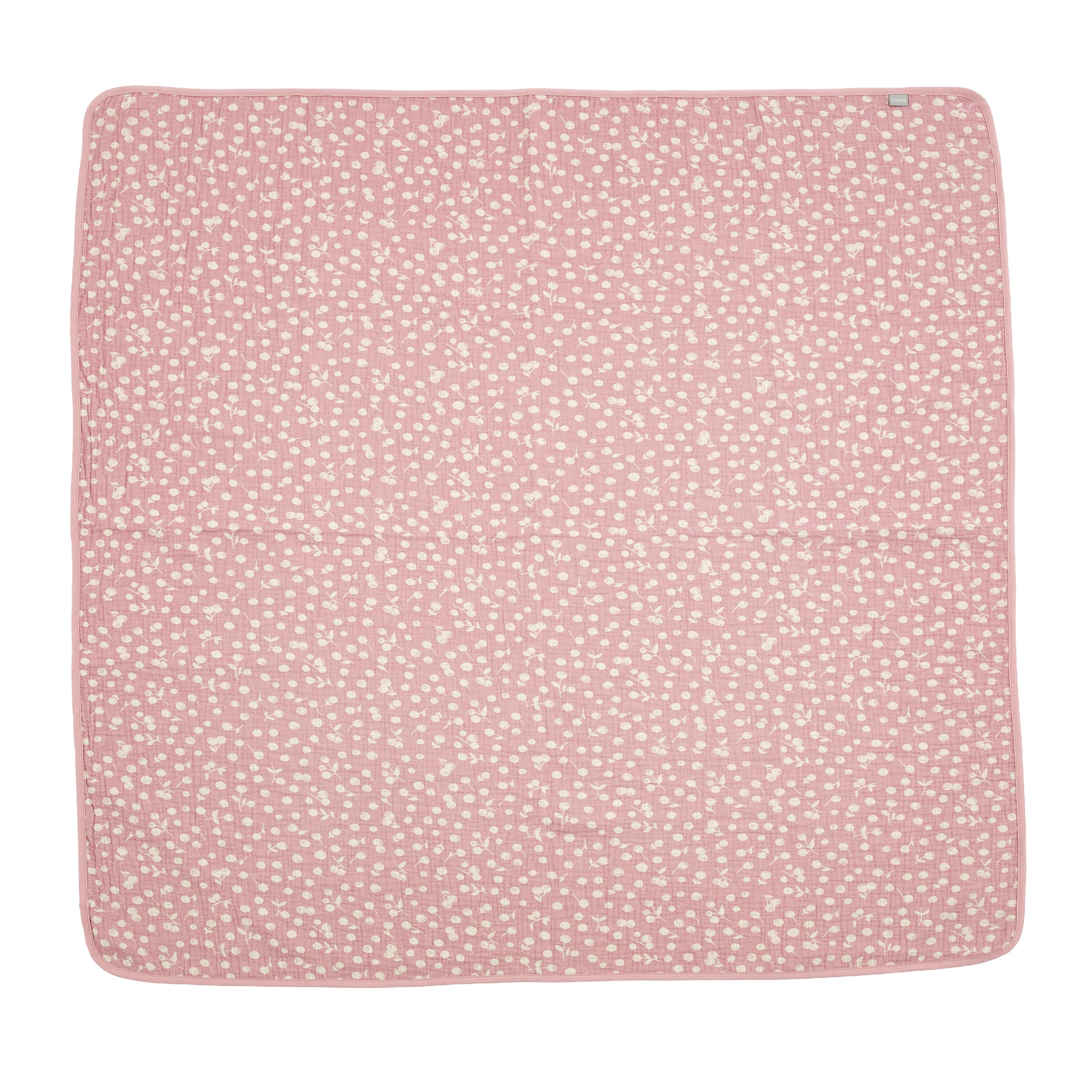 Coperta mussola Stokke® Swaddle 110x110 Wild Rose Berries, Wild Rose Berries, mainview