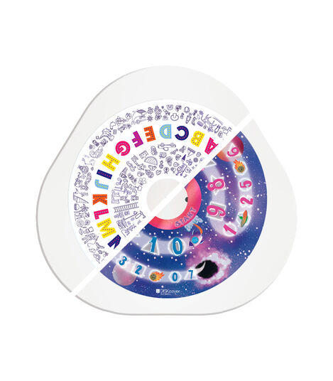 Stokke® MuTable™ DISKcover V1, Letters & Numbers, mainview view 3