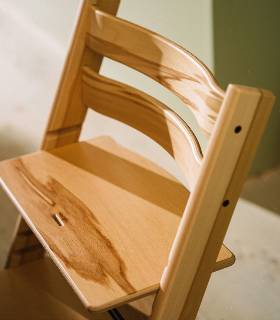 Tripp Trapp® chair Wild Wood. Close-up.