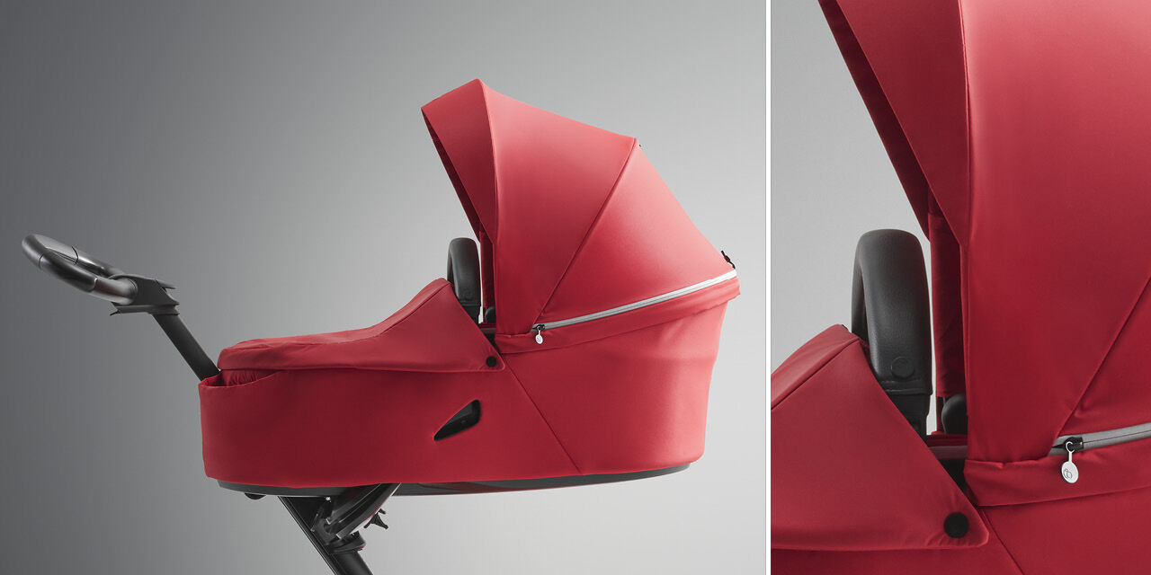 Nacelle Stokke® Xplory® X Rouge Rubis, www.millelunes.com, emotional1 view 1