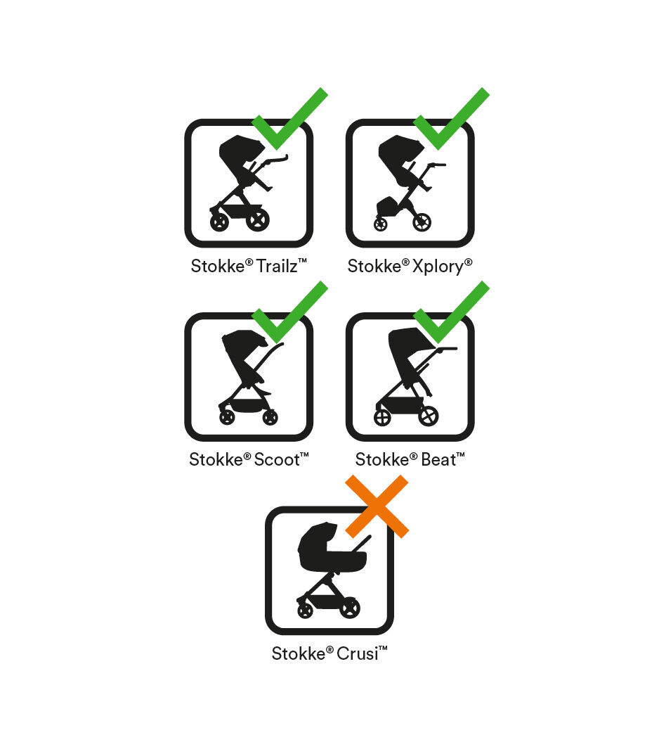 Stokke stroller cheap seat