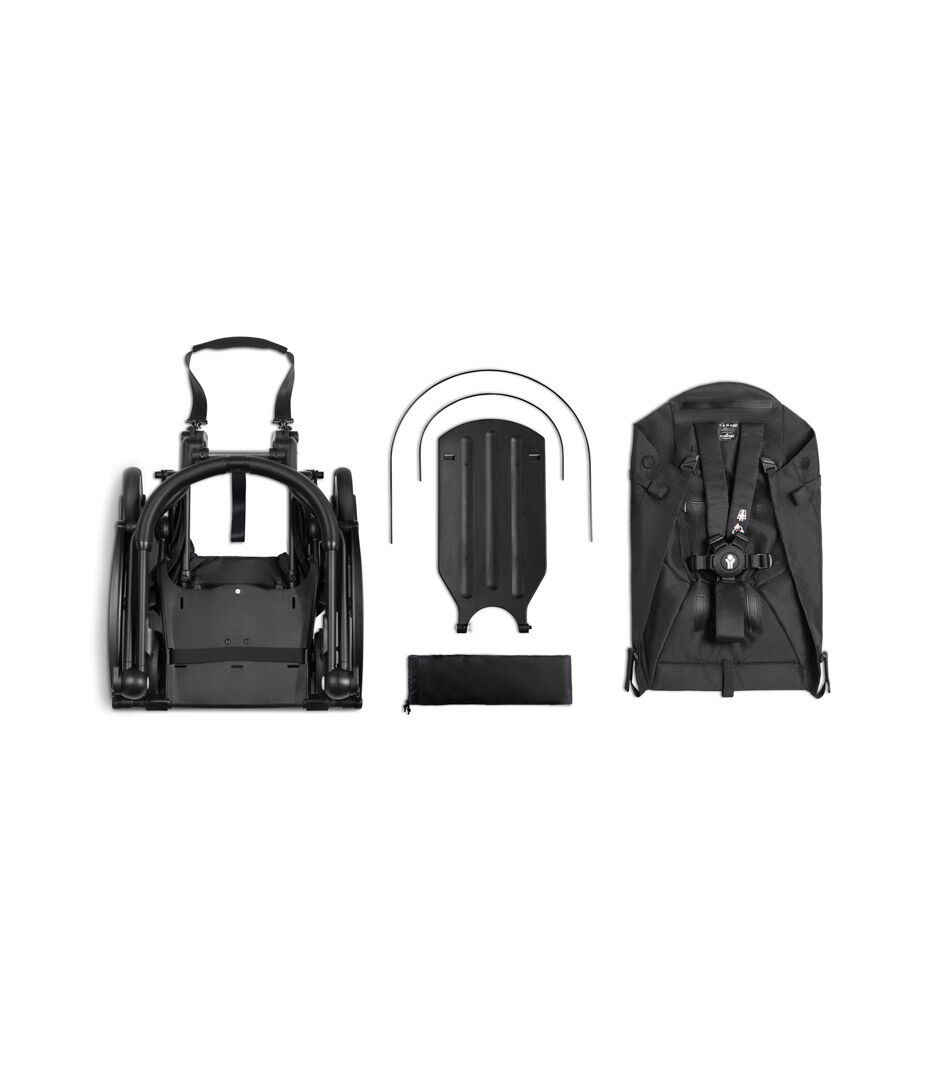 BABYZEN™ YOYO² Frame - Black, Black, WhatsIncl view 1