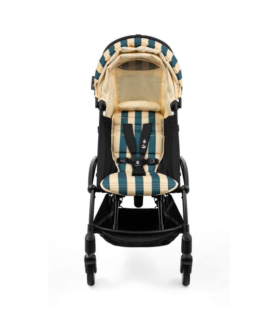 Stokke® YOYO3® 6+ – Riviera Monaco. Black frame. Front view. galery image 11