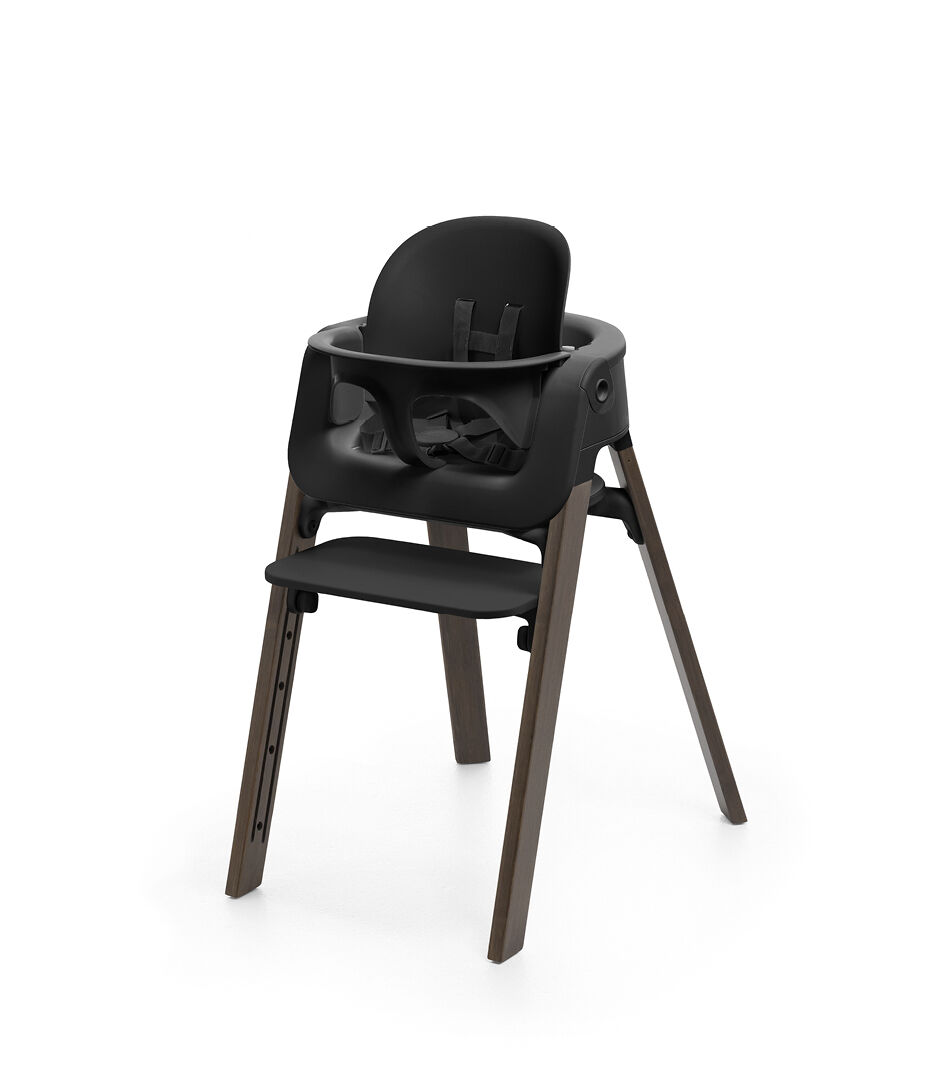 Stokke® Steps™ Høystol, Black / Warm Brown, mainview bilde 15