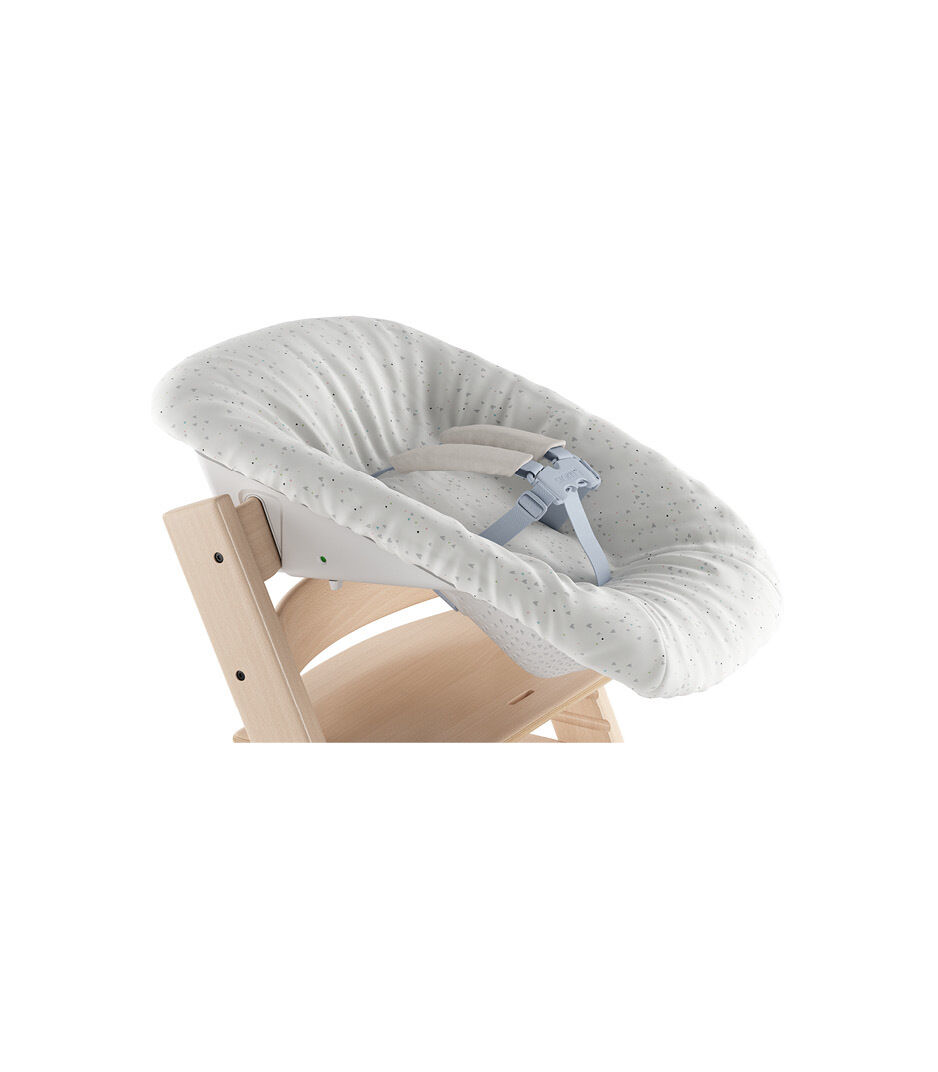 Tripp Trapp® Newborn Cover Sweat Hearts OCS view 1