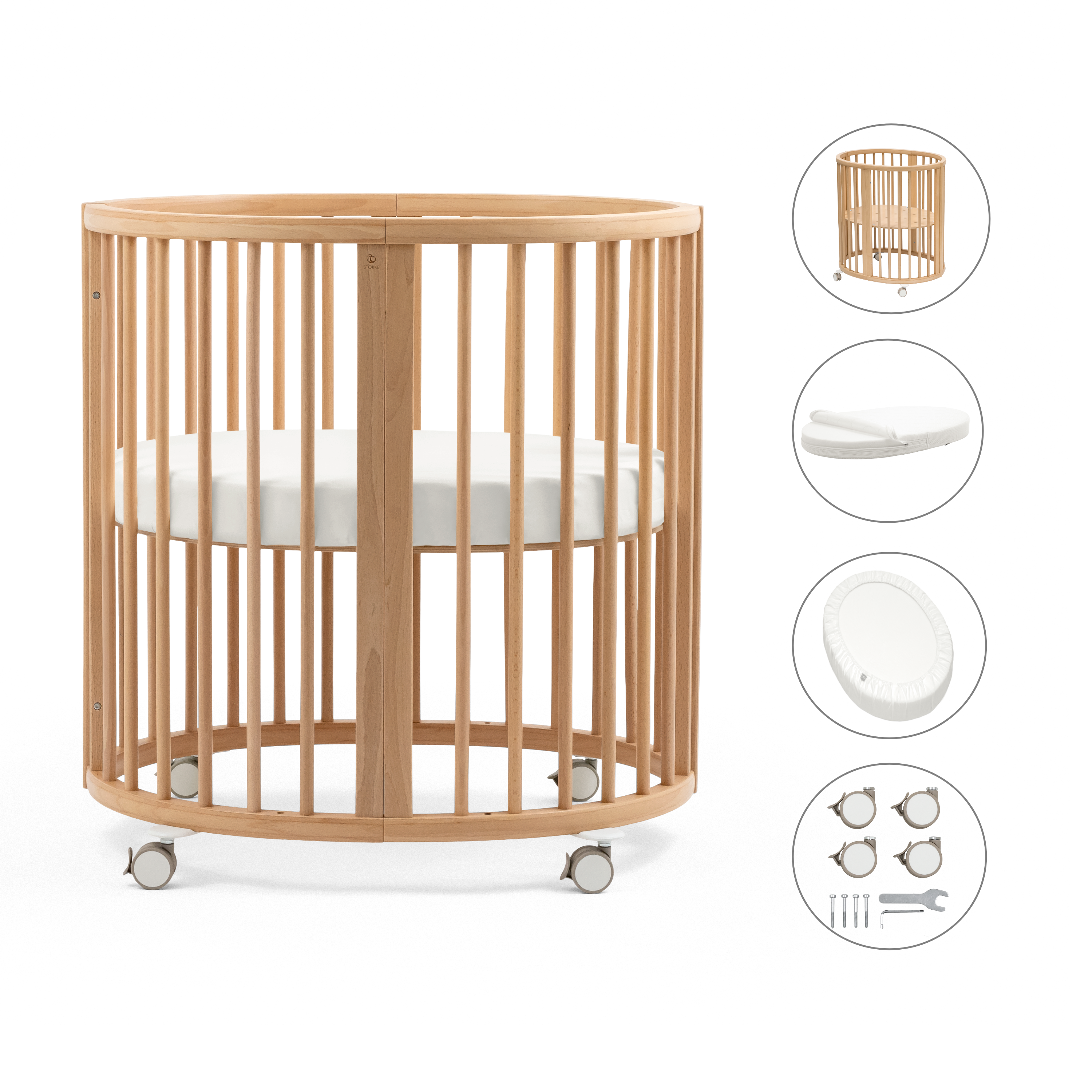 Sleepi™ Bed Mini Newborn bundle, , mainview galery image 3