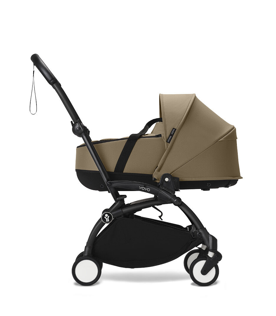 Stokke® YOYO3® Newborn Shell. Black Frame. Toffee. galery image 14