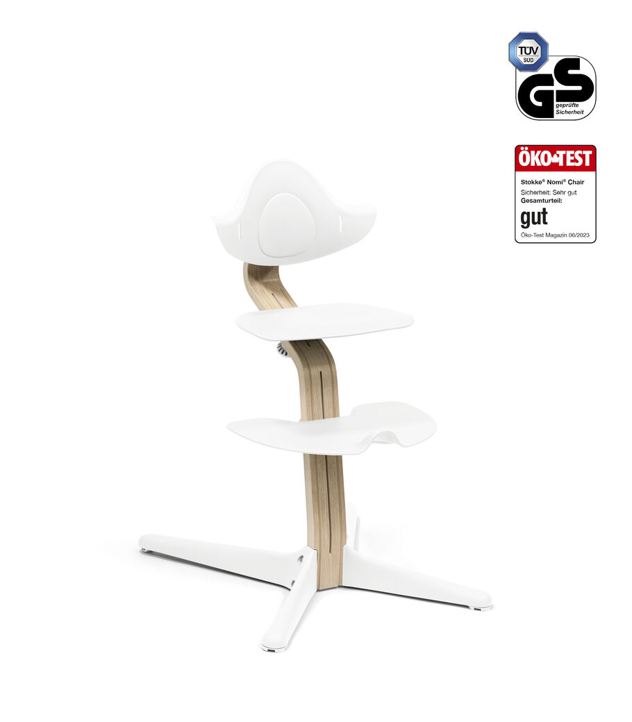 Stokke® Nomi® Chair Natural-White. view 1